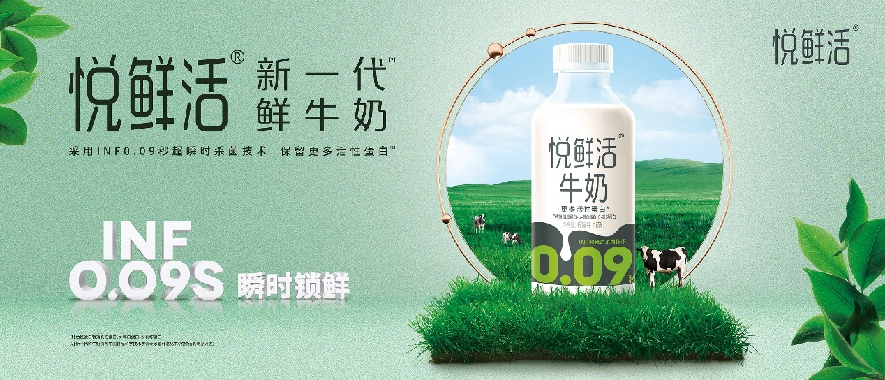 高端瓶装鲜奶领先品牌,悦鲜活率先进入元宇宙